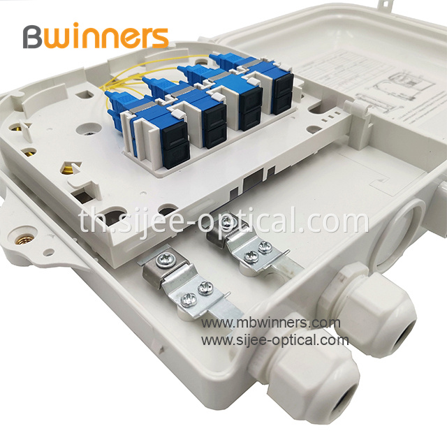 กล่องไฟเบอร์ติดผนัง wall mount fiber box